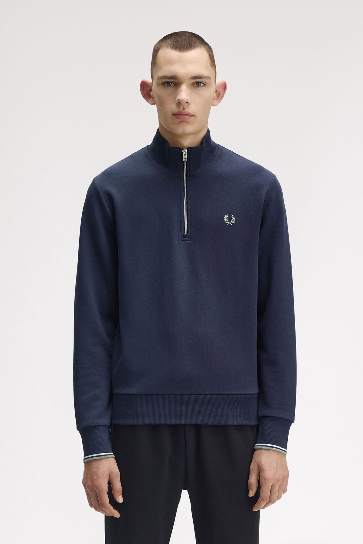 Fred Perry Erkek Sweatshirt LACIVERT
