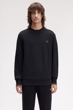 Fred Perry Erkek Sweatshirt SIYAH Fred Perry Erkek Sweatshirt SIYAH