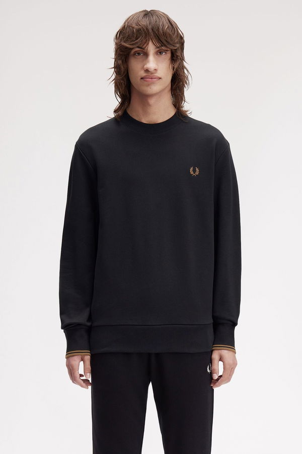Fred Perry Erkek Sweatshirt SIYAH