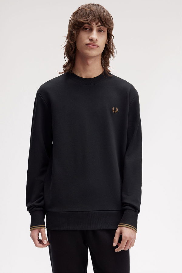 Fred Perry Erkek Sweatshirt SIYAH