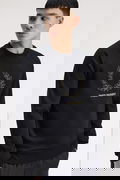 Fred Perry Erkek Sweatshirt SIYAH