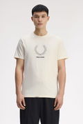 Fred Perry Erkek T-shirt EKRU