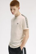 Fred Perry Erkek Bisiklet Yaka T-shirt KREM