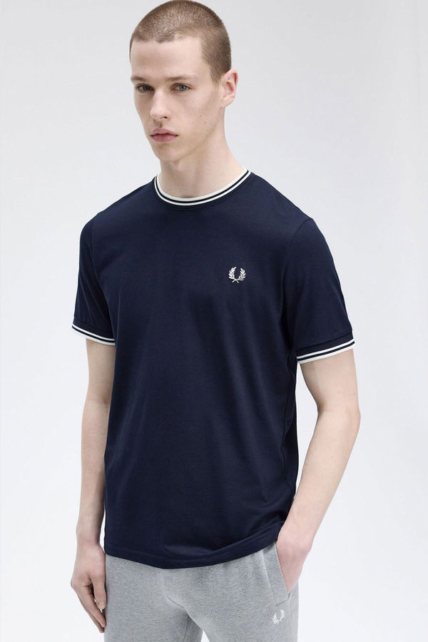 Fred Perry Erkek T-shirt LACIVERT
