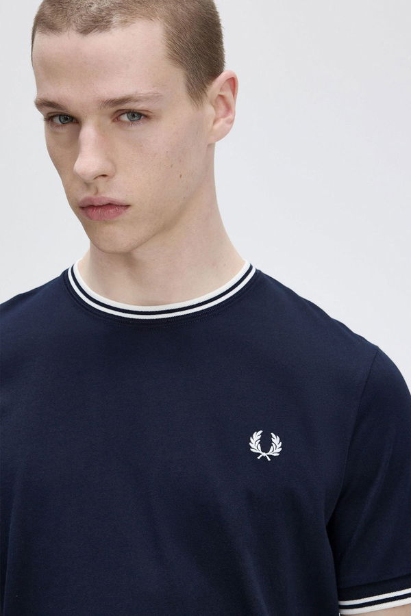 Fred Perry Erkek T-shirt LACIVERT
