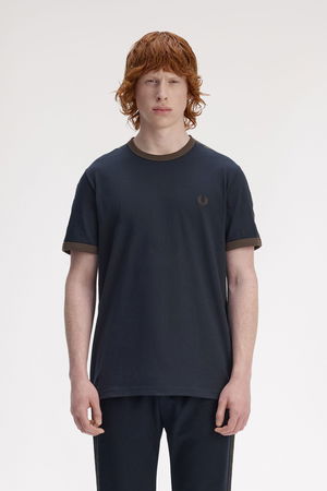 Fred Perry Erkek T-shirt LACIVERT
