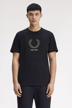 Fred Perry Erkek T-shirt SIYAH