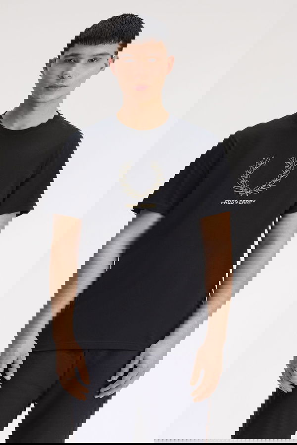 Fred Perry Erkek T-shirt SIYAH