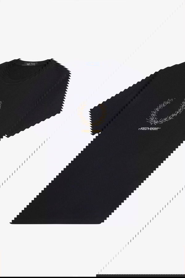 Fred Perry Erkek T-shirt SIYAH