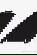 Fred Perry Erkek Uzun Kol T-shirt SIYAH