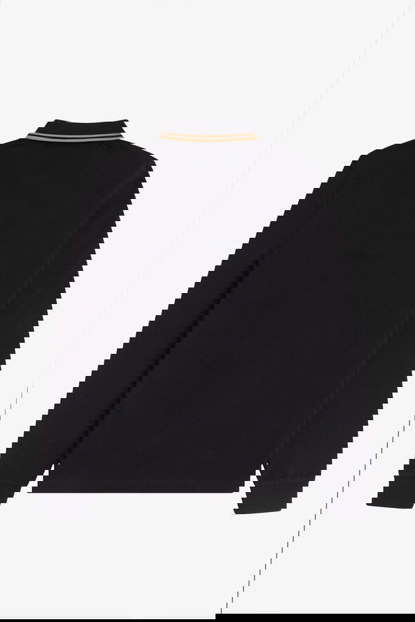 Fred Perry Erkek Uzun Kol T-shirt SIYAH