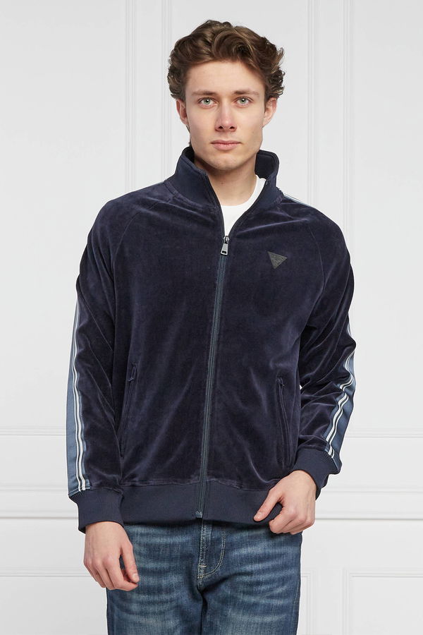 Guess Fermuarlı Erkek Sweat LACİVERT Guess Fermuarlı Erkek Sweat LACİVERT