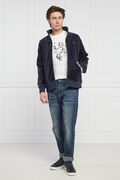 Guess Fermuarlı Erkek Sweat LACİVERT
