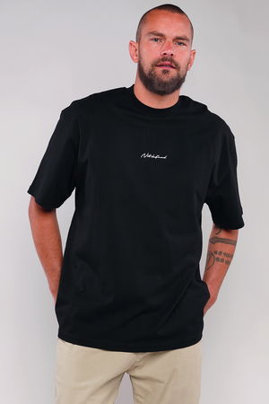 Gabria Bisiklet Yaka Erkek T-shirt SİYAH Gabria Bisiklet Yaka Erkek T-shirt SİYAH