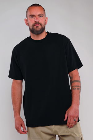 Gabria Bisiklet Yaka Erkek T-shirt SİYAH Gabria Bisiklet Yaka Erkek T-shirt SİYAH