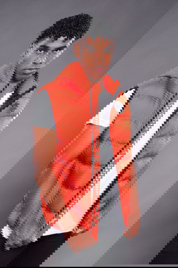 Gabria Kapüşonlu Şişme Yelek ORANGE Gabria Kapüşonlu Şişme Yelek ORANGE