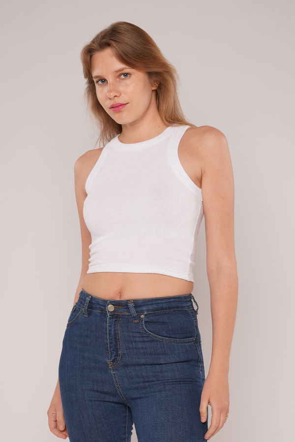 Gabria Kaşkorse Crop Top