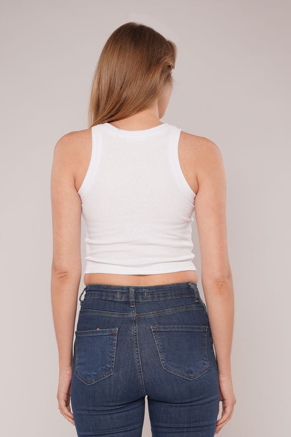 Gabria Kaşkorse Crop Top