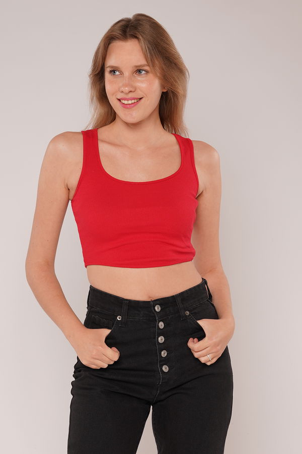 Gabria Kaşkorse Crop Top