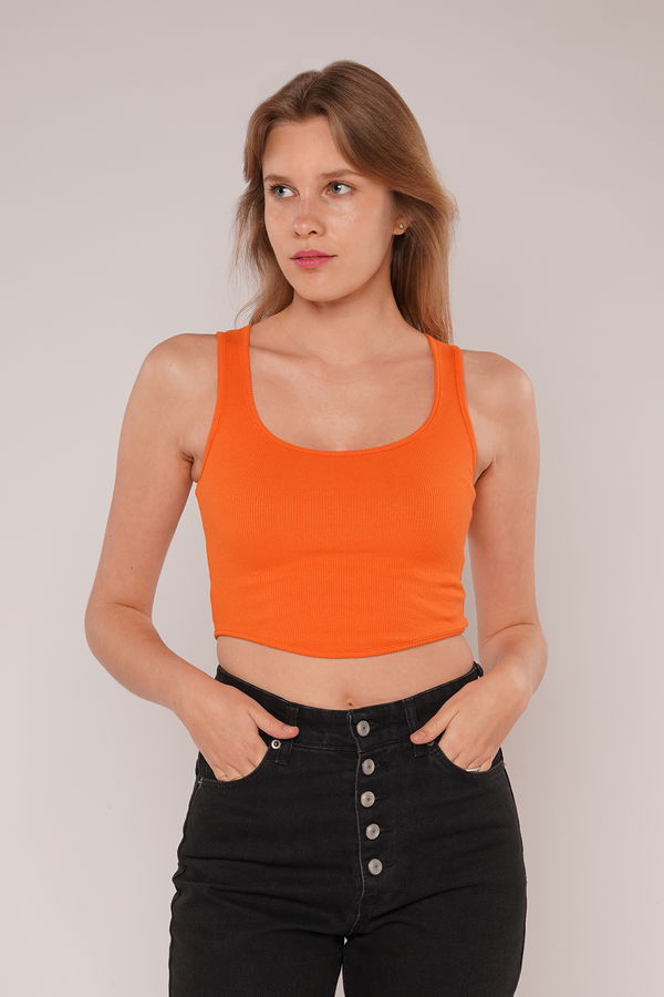 Gabria Kaşkorse Crop Top