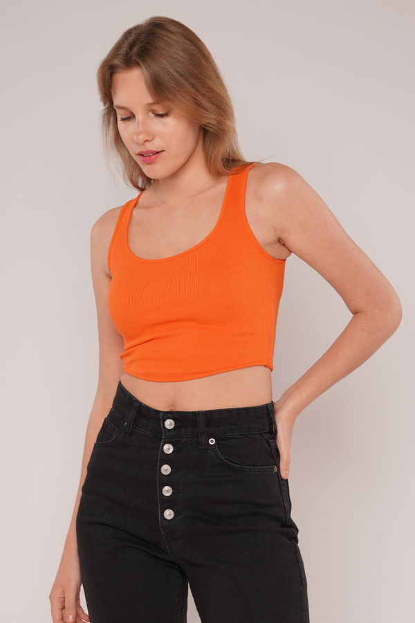 Gabria Kaşkorse Crop Top