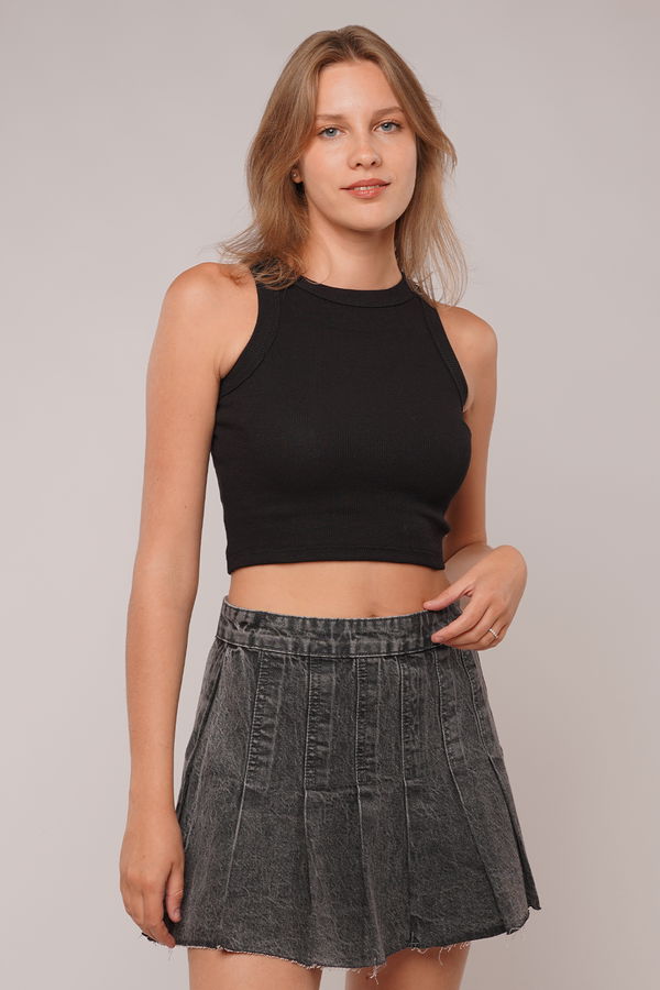 Gabria Kaşkorse Crop Top