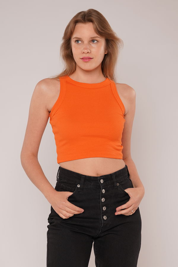 Gabria Kaşkorse Crop Top