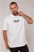 Gabria Worldwide Baskılı T-shirt Beyaz