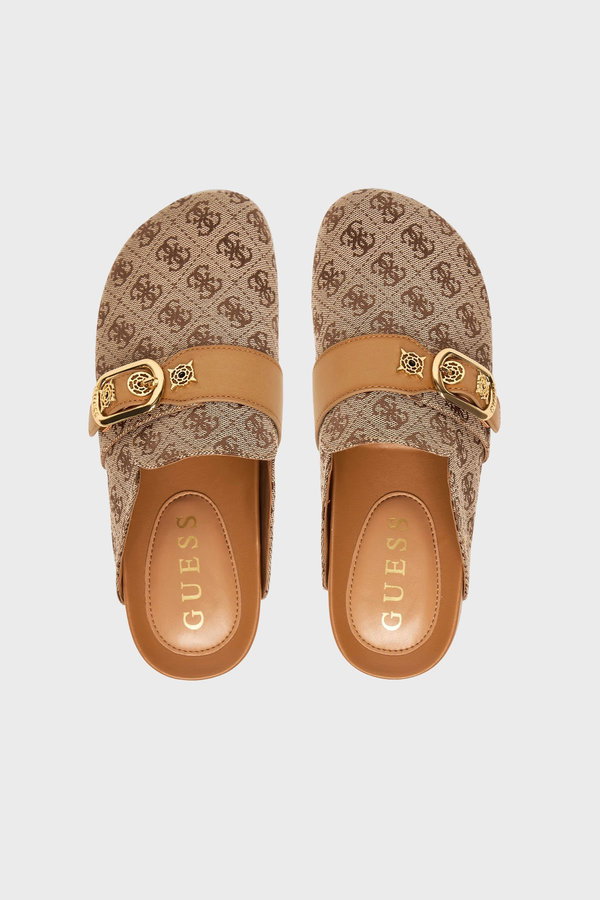 Guess Kadın Terlik Kahverengi