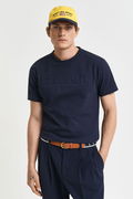 Gant Bisiklet Yaka Erkek T-shirt LACIVERT