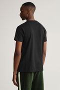 Gant Bisiklet Yaka Erkek T-shirt SIYAH