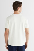 Gant Erkek Bisiklet Yaka T-shirt BEYAZ
