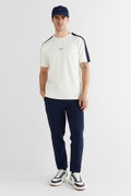 Gant Erkek Bisiklet Yaka T-shirt KREM