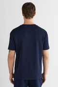 Gant Erkek Bisiklet Yaka T-shirt LACIVERT
