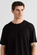 Gant Erkek Bisiklet Yaka T-shirt LACIVERT