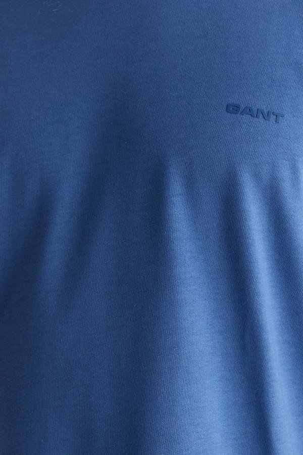 Gant Erkek Bisiklet Yaka T-shirt MAVI