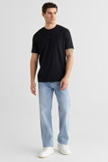 Gant Erkek Bisiklet Yaka T-shirt SIYAH
