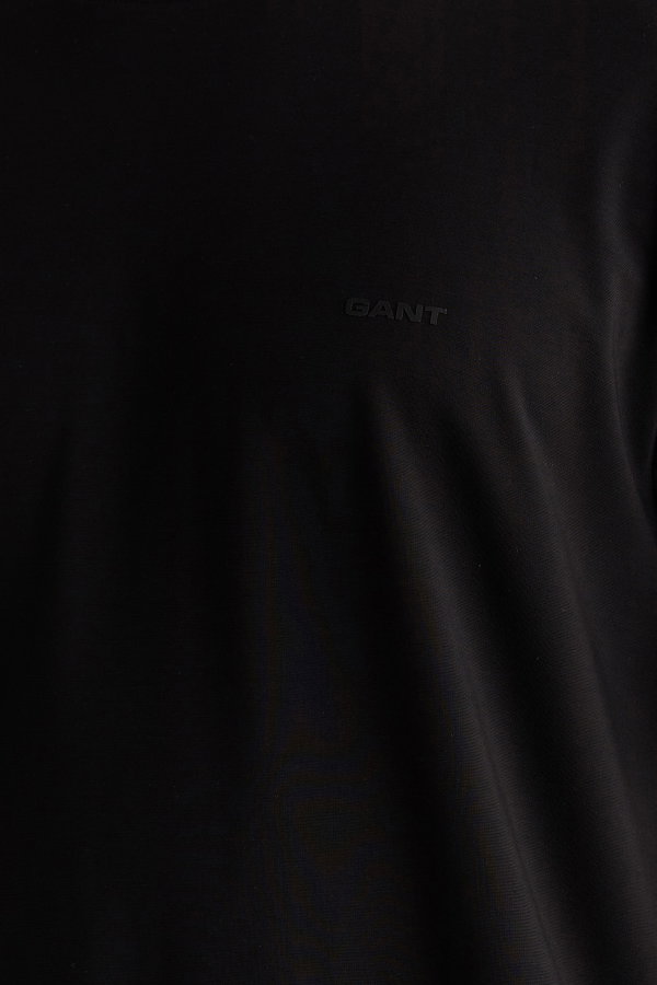 Gant Erkek Bisiklet Yaka T-shirt SIYAH