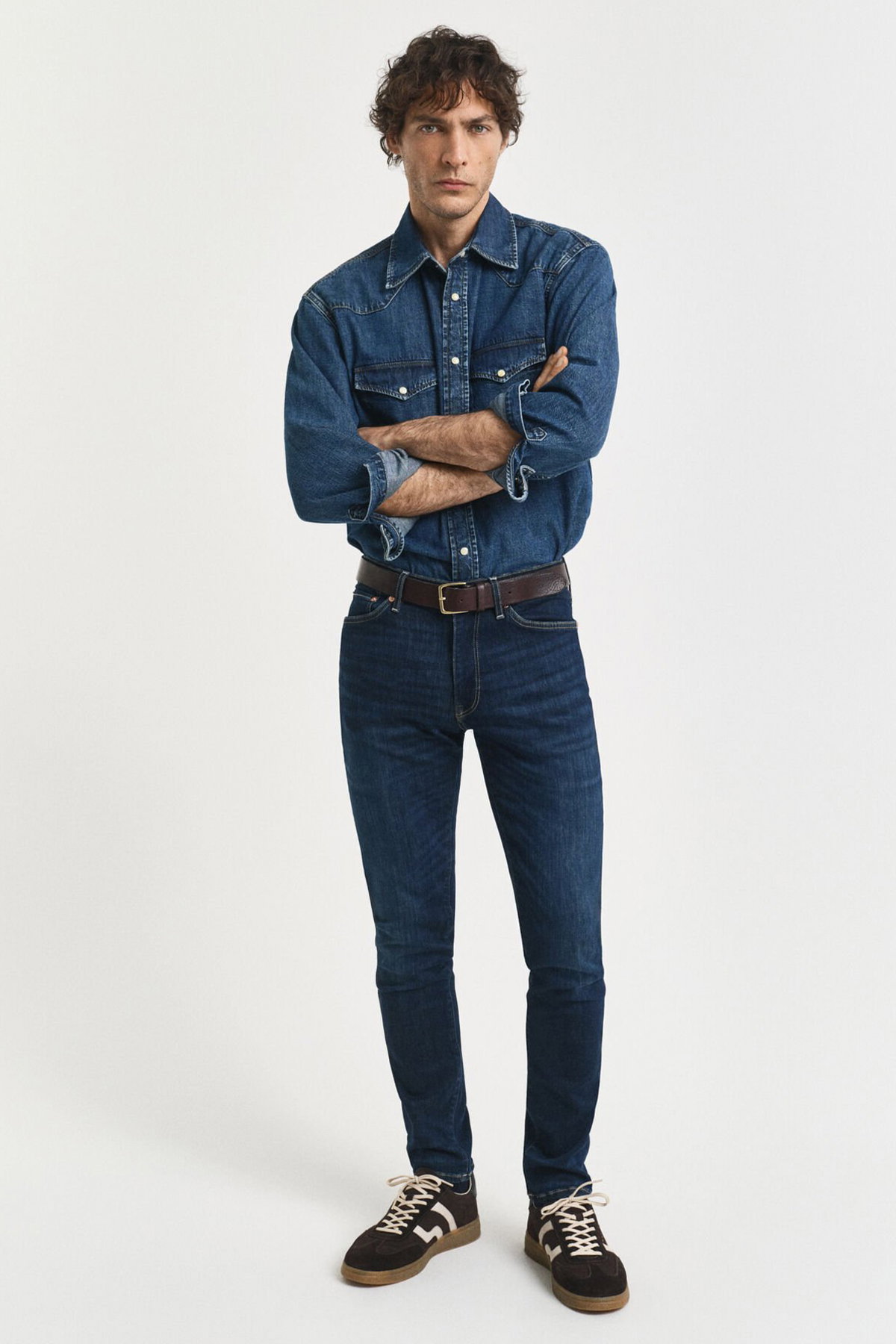 Gant Erkek Jeans Pantolon LACIVERT