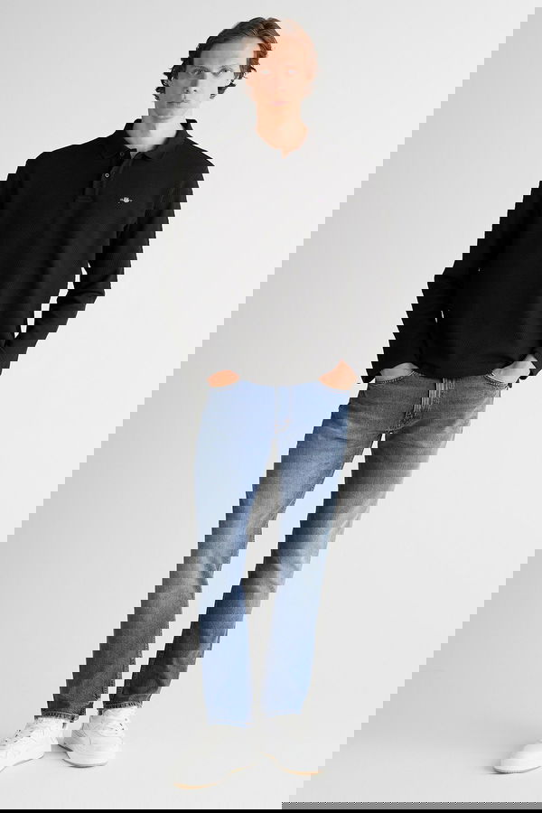 Gant Erkek Polo Yaka Kazak SIYAH