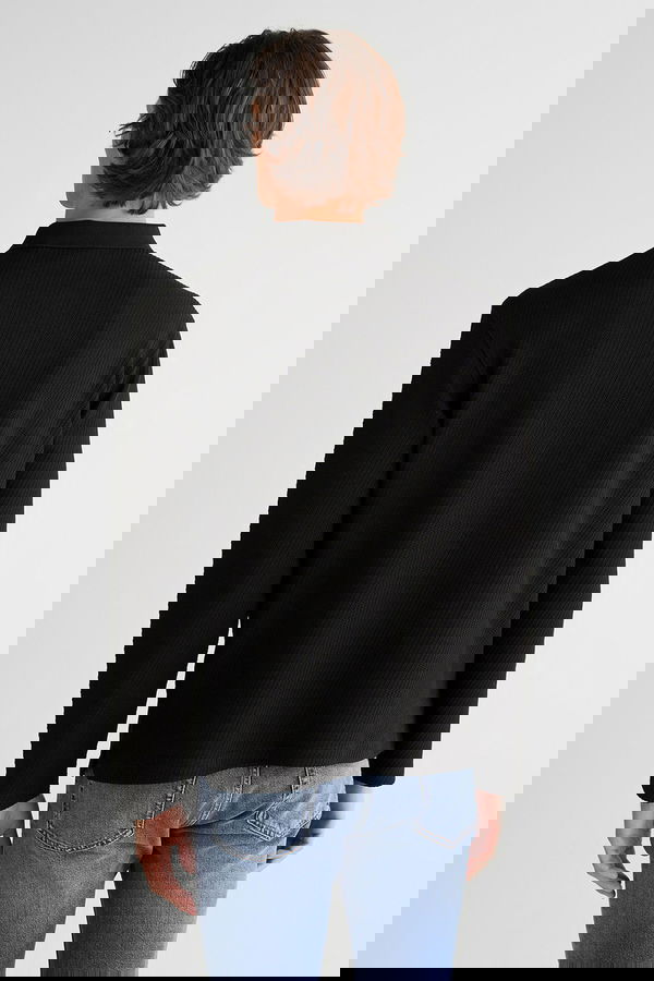 Gant Erkek Polo Yaka Kazak SIYAH