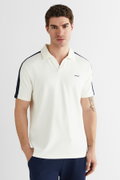 Gant Erkek Polo Yaka T-shirt KREM
