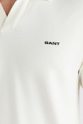 Gant Erkek Polo Yaka T-shirt KREM