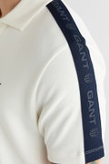Gant Erkek Polo Yaka T-shirt KREM