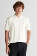 Gant Erkek Polo Yaka T-shirt KREM