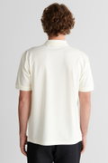 Gant Erkek Polo Yaka T-shirt KREM