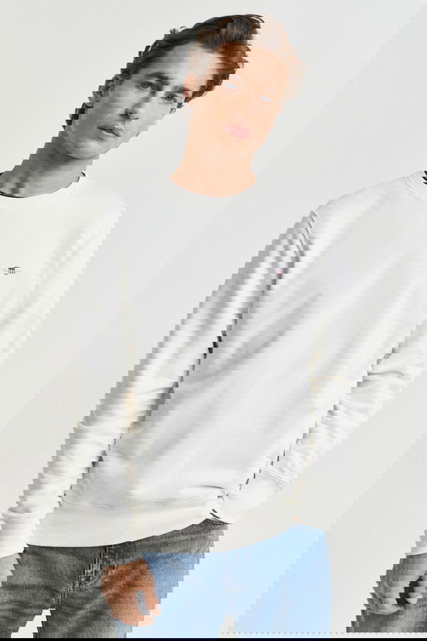 Gant Erkek Sweatshirt EKRU