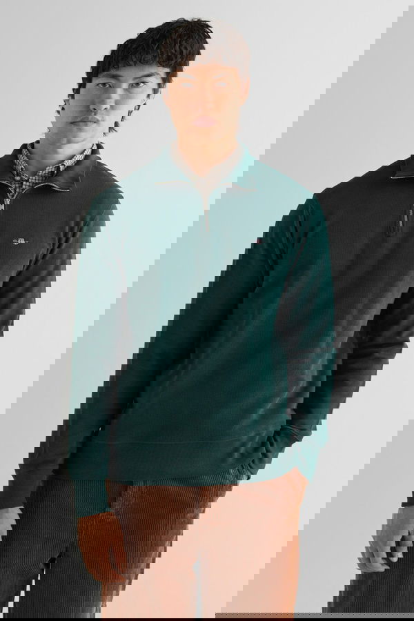 Gant Erkek Sweatshirt HAKI