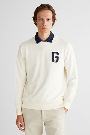 Gant Erkek Sweatshirt KREM Gant Erkek Sweatshirt KREM