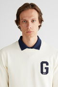 Gant Erkek Sweatshirt KREM Gant Erkek Sweatshirt KREM